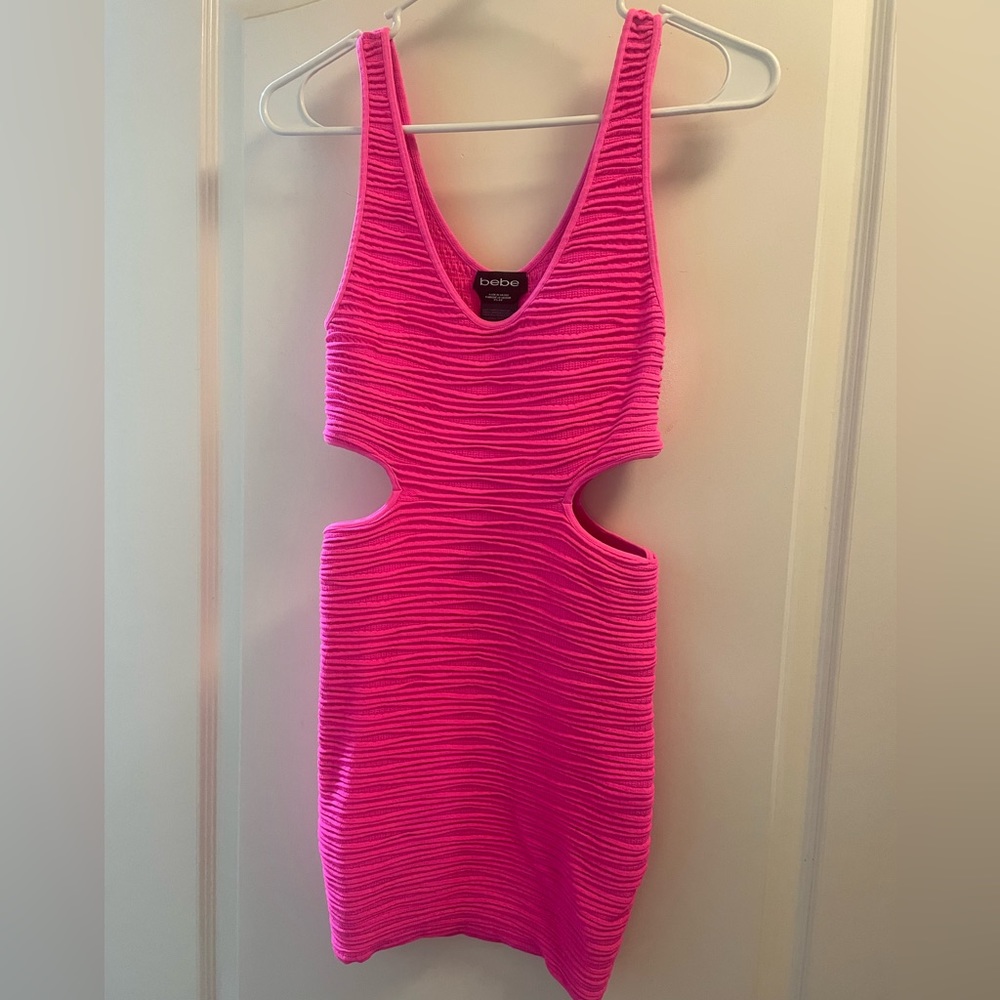 Bebe dress - size Small - cutouts at waist